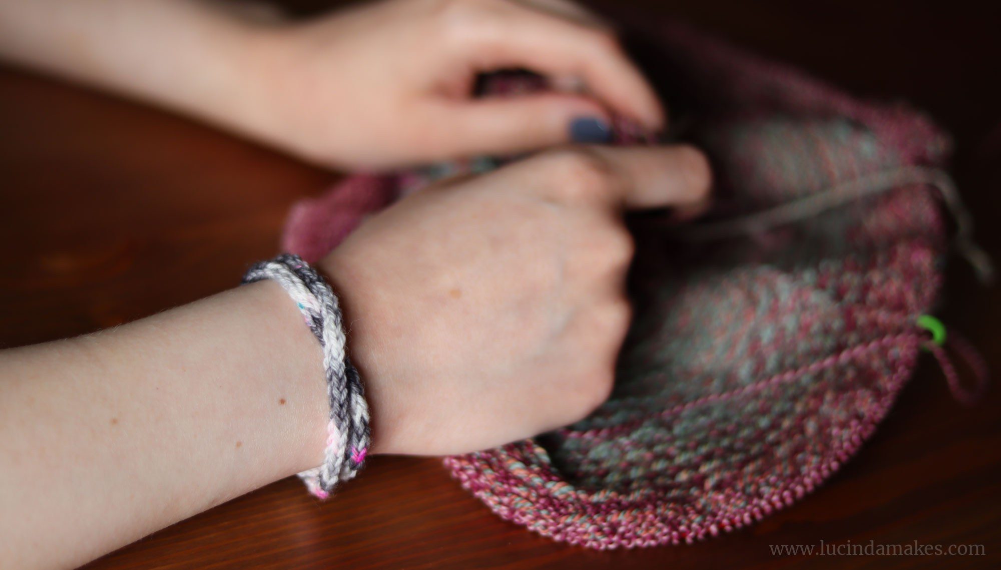 Knitter's Wrap Bracelet