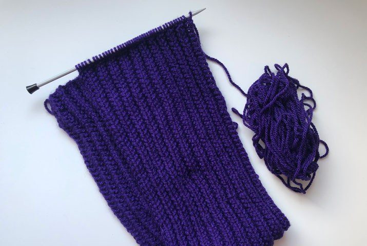 The Endless Purple Scarf